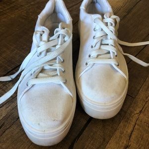 ASOS White platform sneakers MOVING SALE